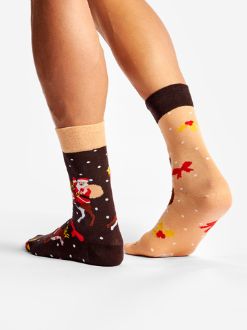 Tip na darček Весели чорапи Северен елен и Дядо Коледа